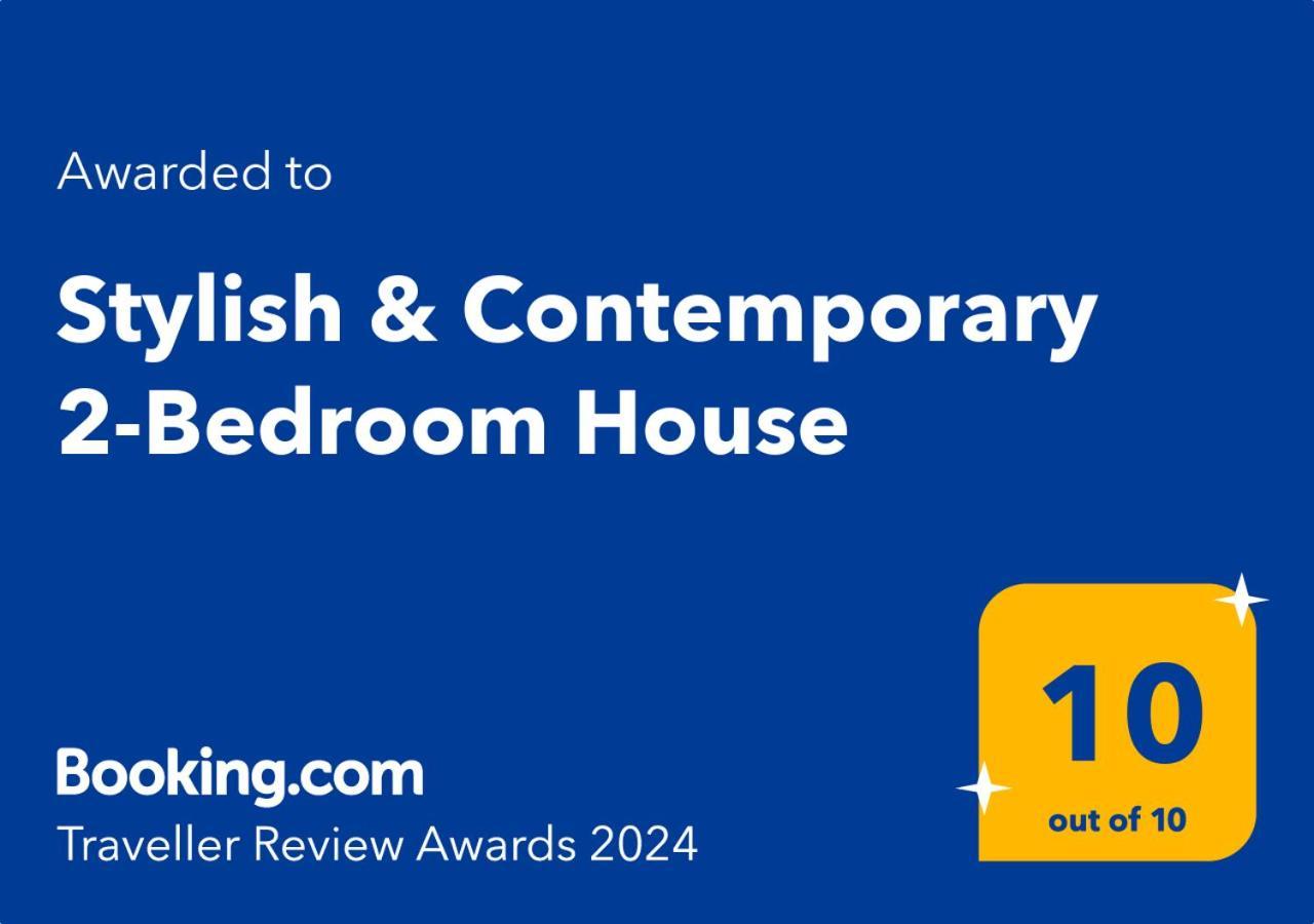 Stylish & Contemporary 2-Bed Townhouse - Parking - Wi-Fi - Netflix Apartman Worksop Kültér fotó